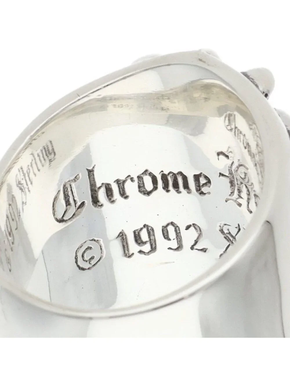 Chrome Hearts Keeper Silver Ring